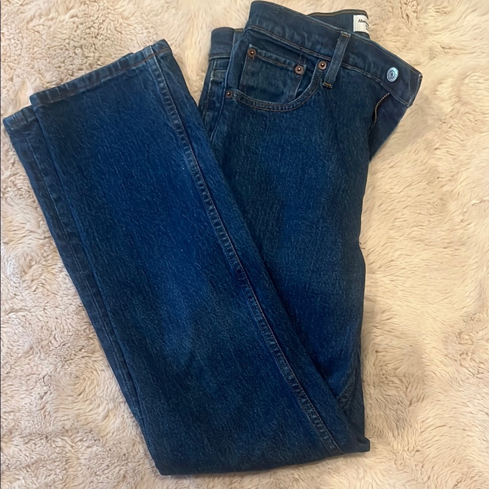 Abercrombie Jeans Ultra High Rise Straight